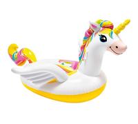 Intex Pools Bouée gonflable Licorne Magique à chevaucher 201x140x97 cm 2 poignées de maintien