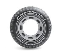 Intex - Swimming tube Giant car tyre 91cm, Noir
