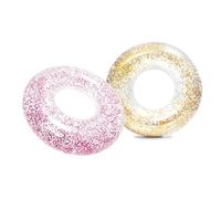 Bouée tube Intex Glitter Blanc