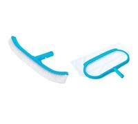 Intex Brosse de paroi courbee 41 cm & epuisette de Fond