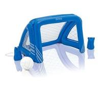 Intex - Cage de water-polo gonflable avec ballon - Water Polo Bleu G