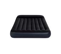 Intex Camping Durabeam Matelas Gonflable Classique pour lit Double Noir 1,37 x 1,1 x 25 cm
