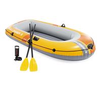 INTEX Canot Challenger 2 Ensemble Avec Pompe Et Rames 66312NP Bateau 2 Places