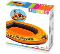 Intex Canot Explorer PRO 50 Couleur Orange 137 X 85 X 23 Cm