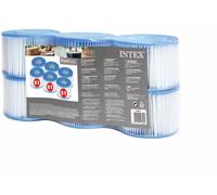 Intex Cartouche Filtrante pour Whirlpool Type S1 - 6 Pièces - 1 sachet