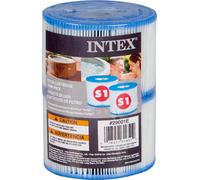 Intex Cartouche pour Filtre à Bain à Remous Type S1 - 1 pièce