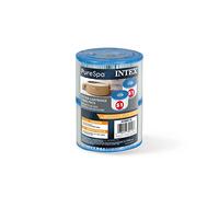 Intex 29001E Cartouche filtrante de rechange pour spa portable Intex PureSpa Bubble Therapy