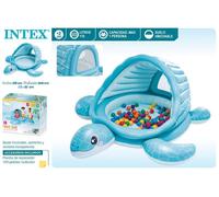 Le Intex « Maison des tortues Playland » offre beaucoup de plaisir aquatique pour les enfants à partir de 2 ans avec un grand