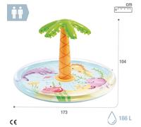 Intex Centre De Jeux Aquatiques Palm Ø 173x104 Cm unisex 166L Multicolore