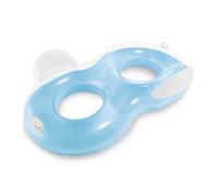 INTEX Chaise Longue Gonflable avec Double Repose-Tête 198 x 117 c