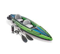 Intex Challenger K2 Kayak Gonflable 351x76x38cm Avec Pagaie, Pompe & Sac