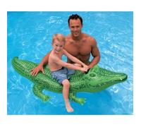 Intex Childrens Large Inflatable Ride On Lil Gator 1.68m Swimming Pool Fun