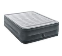Intex Matelas gonflable Comfort-Plush High-Rise PVC 152 x 203 x 56 cm Gris