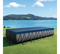 INTEX Couverture de piscine 732 x 366 cm Rectangulaire PVC, PET