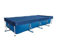 INTEX Couverture de piscine INTEX Bleu foncé et gris PVC, PET protectrice luxe v