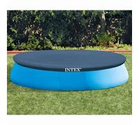 Intex Couverture de Piscine Ronde 457 cm Bâche Housse Protection Jardin Cour