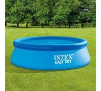 Intex Couverture solaire de piscine bleu 206 cm polyéthylène