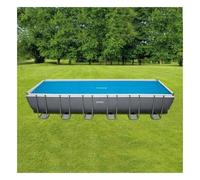 Intex Couverture solaire de piscine Bleu 716x346 cm Polyéthylène