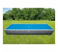 Intex Couverture solaire de piscine bleu 960x466 cm polyéthylène