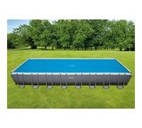Intex Couverture solaire de piscine bleu 960x466 cm polyéthylène