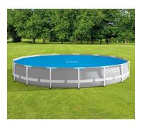Intex Couverture Solaire de Piscine Bleu Polyéthylène Jardin Multi-taille vidaXL