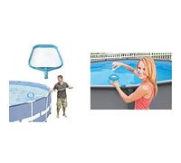 INTEX Diffuseur Flottant 12,7cm & Epuisette de Surface Bleu 29,5x31,5x2,5 cm