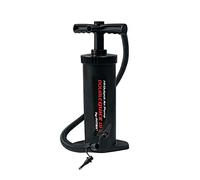 Intex Double Quick III S Hand Pump Piscine pour Hommes, Noir, Bleu, Gris, 36,83 cm
