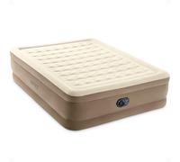 Intex Dura-Beam Deluxe Matelas gonflable ultra moelleux - Fiber-Tech - Pompe électrique intégrée - Hauteur du lit de 45,7 cm - Capacité de poids de 272,2 kg - Grand lit