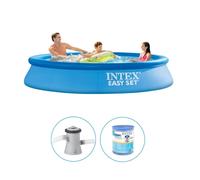 Piscine Intex Easy Set Bleu 305 x 61 cm Avec Pompe de Filtration