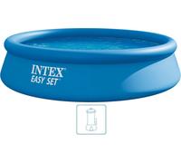 Intex 28132GN Piscine hors sol gonflable 5621 l (Ø x H) 366 cm x 76 cm avec pompe à filtre, avec conducteur
