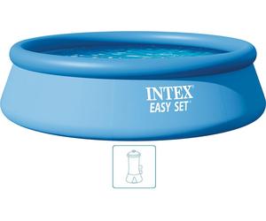 INTEX Easy Set Pool Piscine 396 x 84 cm avec systeme de filtration 220-240 V 28142NP