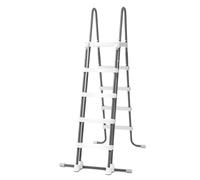 Échelles pour piscines Intex - Intex - Échelle piscine en acier galvanisé hauteur 132cm marches amovibles Intex 28077 Argent