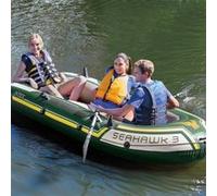Intex Ensemble de canot pneumatique Seahawk 3 295x137x43 cm 68380NP, kayak gonflable, canot à rames, canoë gonflable, kayaks gonflables 3202817 Vert G