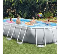 Intex Ensemble de piscine ovale Prism Frame 503x274x122 cm 26796GN piscine
