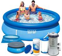 INTEX Piscine autoportante Easy Set 2,44m x 0,61m avec système de filtration 28108NP (28110NP)
