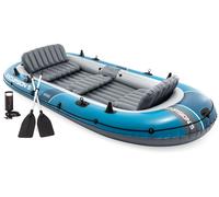 INTEX Excursion 5 Boat Set bateau Excursion 5 bleu ciel 366 x 168 x 43cm 66325NP