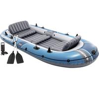 INTEX Excursion 5 Boat Set bateau Excursion 5 bleu ciel 366 x 168 x 43cm 66325NP