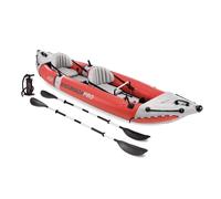 Intex Excursion Pro Kayak de pêche Gonflable K2 pour 2 Personnes Rouge