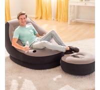 INTEX Fauteuil gonflable avec pouf Ultra Lounge Relax 68564NP