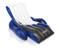 Intex Floating Recliner Lounge - Lounge de bain gonflable, multicolore, 180 x 135 cm