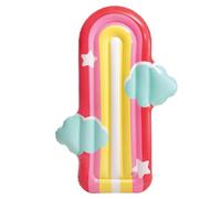 Intex Flotteur Arc-en-Ciel en Forme de Nuage, Taille gonflée : 1,75 m x 1,17 m x 20 cm (58729EU)
