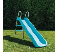 INTEX Glissière autonome INTEX Bleu clair PP et Acier de piscine extérieure vida
