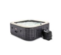 Intex Greystone Deluxe Ensemble spa carré à bulles pour 6 personnes