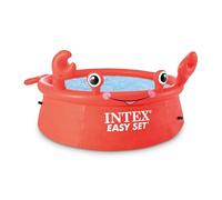 INTEX Happy Crab 26100EH Piscine hors-sol facile à installer 1,8 x 50,8 cm