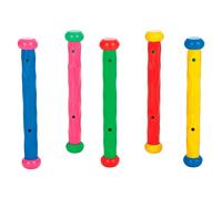 Intex Pools – Jeux bâtons de piscine – Lot de 5 couleurs – Souple – Mixte – À partir de 6 ans