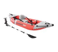Intex - Kit canoë gonflable 1 place Excursion Pro K2 avec rames et gonfleur