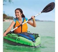 Intex Kayak gonflable Challenger K1 274x76x33 cm 68305NP, bateau gonflable, canoë gonflable,, bateau à rames Vert G