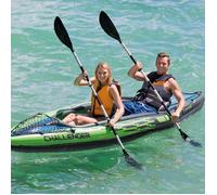 Intex Kayak gonflable Challenger K2 351 x 76 x 38 cm 68306NP, canot pneumatique, canoë gonflable, barque, canots 3202818