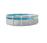 INTEX KIT PISCINE CLEARVIEW RONDE TUBULAIRE Ø x h : 4,27 x 1,07 m