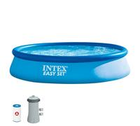 Intex kit Piscine Easy Set autoportante (ø) 3,96 x (h) 0,84m